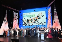 Photo du lancer de chapeaux de la dernière RDD