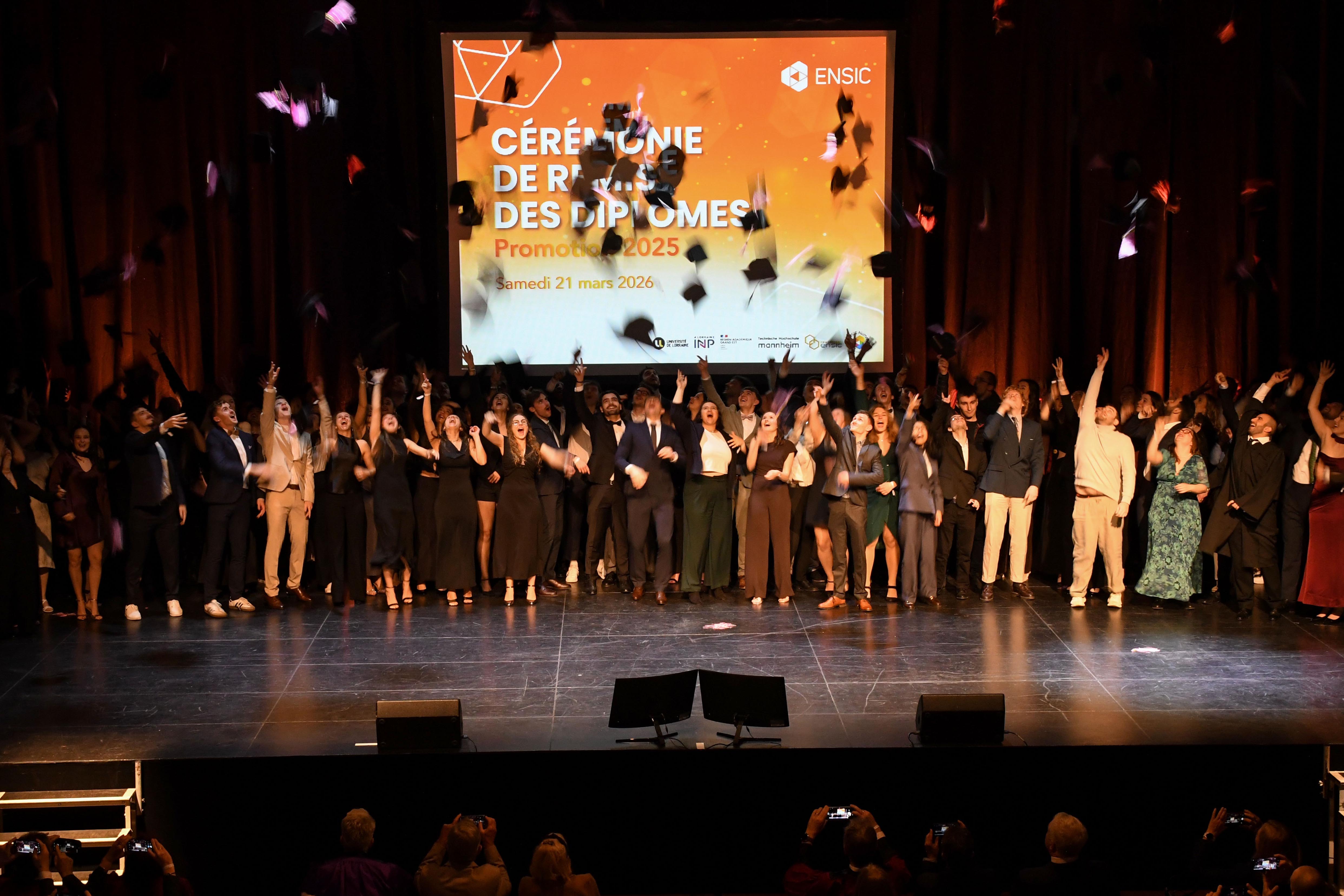 Cérémonie de remise des diplômes de la promotion 2025.